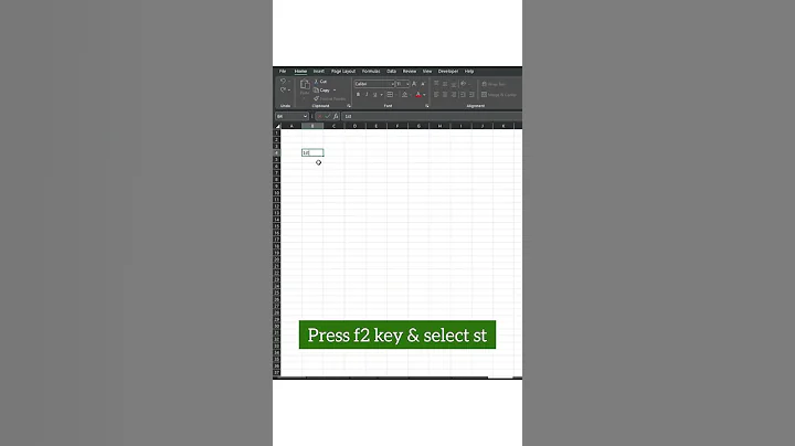 Shortcut Key to do Superscript & Subscript in MS Excel & Word #excel #exceltips #exceltutorial #1k