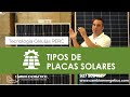 Tipos de placas solares: monocristalinas, policristalinas y más