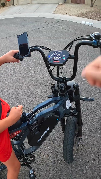 Kid got his first ebike 🔥