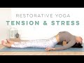 Restorative Yoga For Stress & Tension Relief Using Yoga Blocks