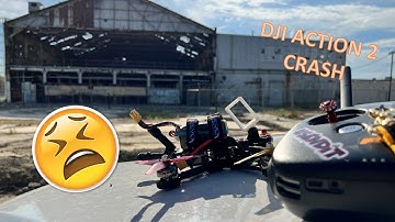 DJI Action 2 crash FPV Freestyle flight. DJI Action 2 durability Test