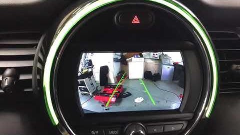 Mini iDrive NBT rear camera input