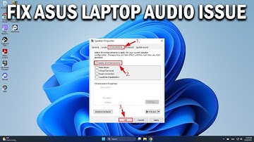 How To Fix ASUS Laptop Sound Audio Not Working - Easy Fix