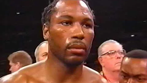 Evander Holyfield vs  Lennox Lewis I