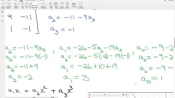 POLYNOMIAL CURVE FITTING PART TWO