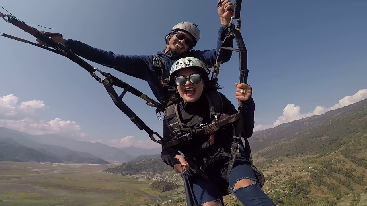 Arco paragliding in Nepal(Nepal Acro Team)