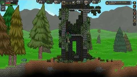 Starbound tutorial Part 1