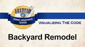 Visualizing the Code- Backyard Remodel