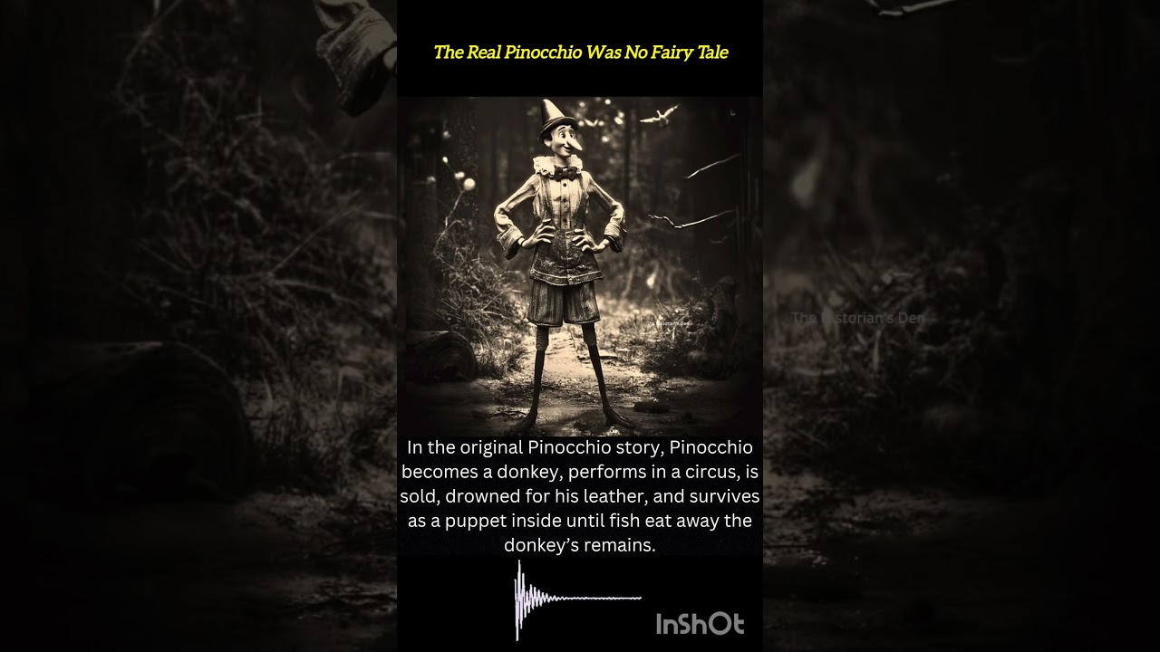 The Dark Origins of Pinocchio Carlo Collodi’s Grim 1883 Tale Behind Disney’s Fairy-Tale Puppet