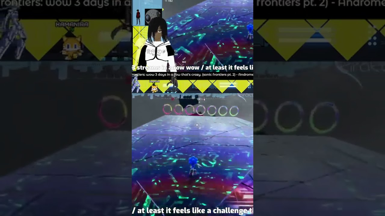 3rd tower. 1 try. (sonic frontiers) - Andromeda 