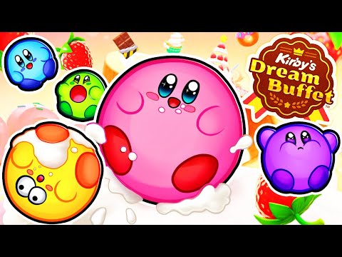 This Game Will Make YOU HUNGRY! (Kirby's Dream Buffet) 