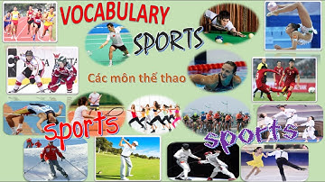 English vocabulary about Sports. _ Chủ đề từ vựng Tiếng Anh về các môn thể thao.
