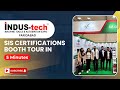 INDUS-Tech Expo Faridabad | SIS Certifications Booth Tour in 5 Minutes