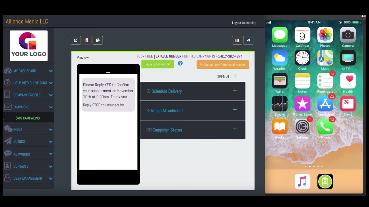 SM Texting Business Texting Service YouTube Sm texting business texting service youtube