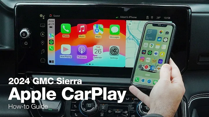 2024 GMC Sierra | How-To Pair Phone | Apple CarPlay Pairing