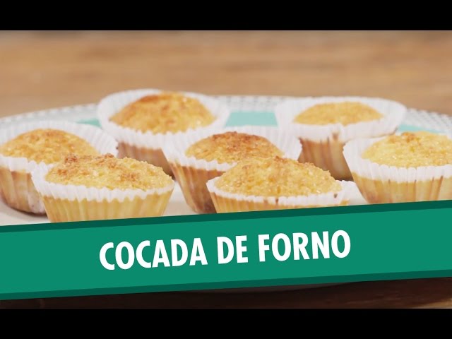 COCADA DE FORNO FÁCIL