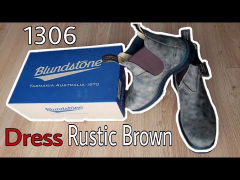 blundstone dress rustic black