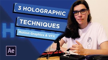 3 Holographic Techniques - MOTION GRAPHICS & VFX | AFTER EFFECTS TUTORIAL
