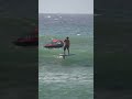 Wing Foiling Surfing Maui Hawaii 2023 #gofoil #kalamaperformance #wingfoiling #maui #hawaii #shorts