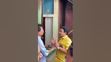 Dilip Joshi and Asit Kumar Modi CLICKED On The Sets of Taarak Mehta Ka Ooltah Chashmah 😍😍