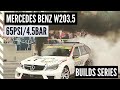 Mercedesbenz w2035 cdi monster black smoke racing  builds series