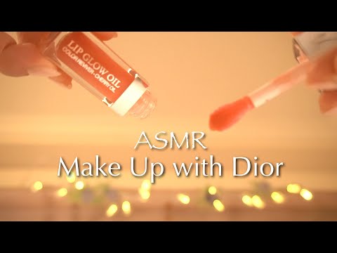【ASMR】Diorコスメを使ってメイクアップ