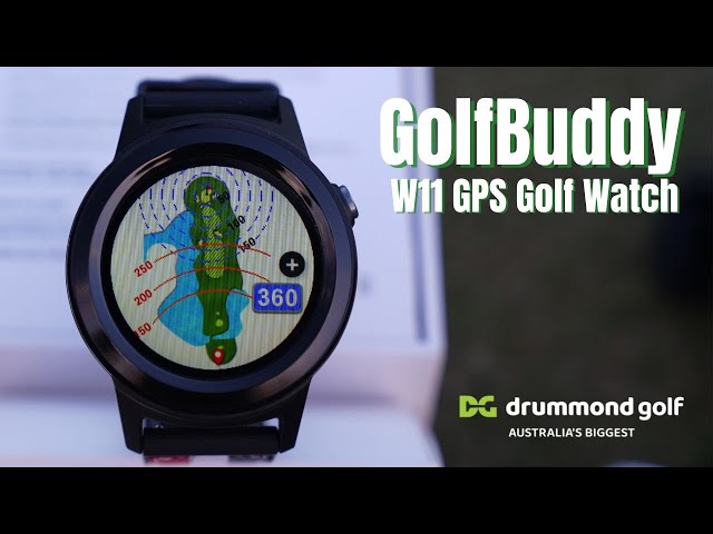 Review: GOLFBUDDY® Aim W11 GPS Golf Watch - YouTube