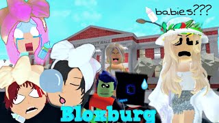 Taking Care Of My LITTLE Sibling in BLOXBURG!!!!