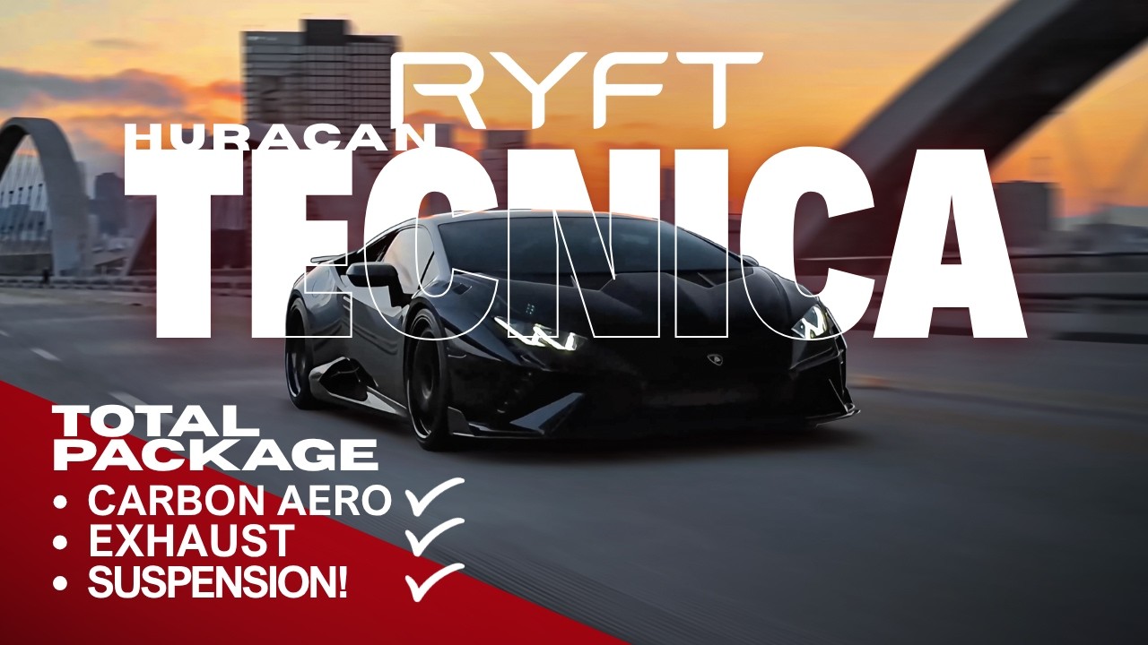 The End of an Era - Lamborghini Huracan Tecnica with RYFT Carbon, Suspension, and Race Exhaust