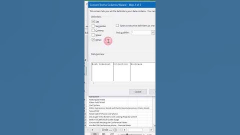 SPLIT MULTIPLE LINES IN A CELL INTO SEPERATE CELLS/COLUMNS #shortvideo #shorts #youtube #subscribe