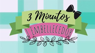 3 MINUTOS - 1 EMBELLECEDOR ,Scrapbooking tutorial