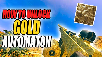 How to Unlock GOLD AUTOMATON FAST!! (WARZONE META, CAMO BUG FIXED) Call of Duty: Vanguard GOLD GUIDE
