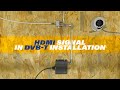 HDMI Signal in DVB-T Installation - Signal Modulator