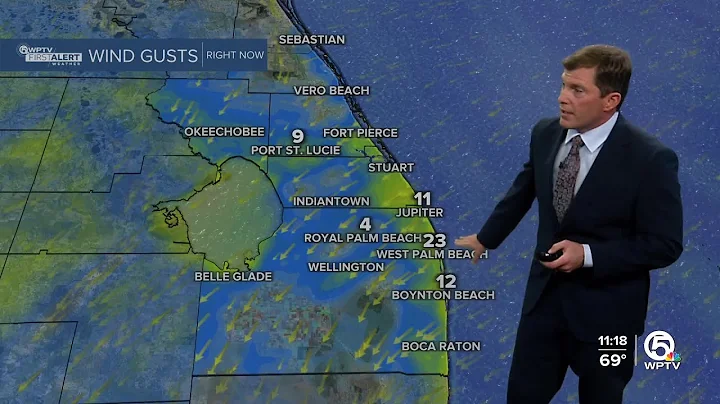 WPTV First Alert Weather Forecast for Night of Dec. 15, 2025