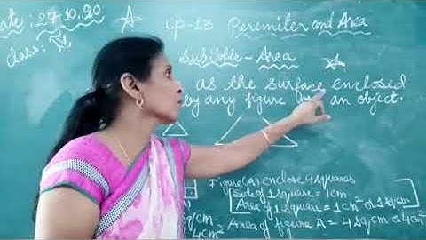 Class 4 | Chapter -13 | Perimeter And Area | Area of Square And Rectangle