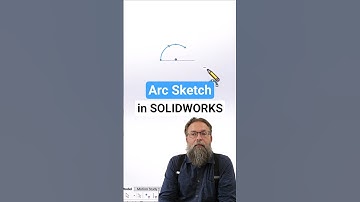Arc Sketch Tool in SOLIDWORKS: CADvice of the Week 17  #solidworks #cadsoftware