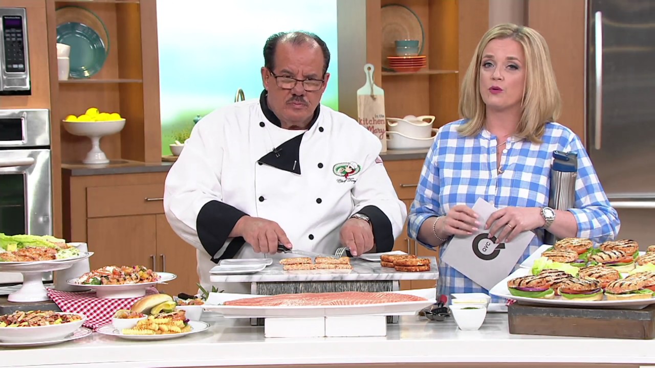 Egg Harbor (12) 4 oz. Faroe Island Salmon Burgers on QVC - YouTube