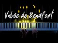 Etienne Balestre - Valse de Beaufort (Piano Cover)