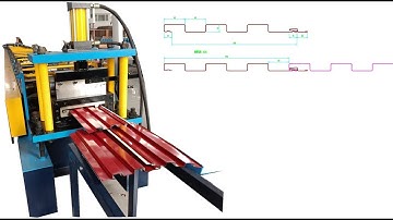 【ZHONGTUO】wall  cladding panel rolling forming machine