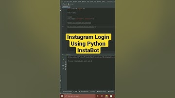 Instagram Login Using Python Instabot