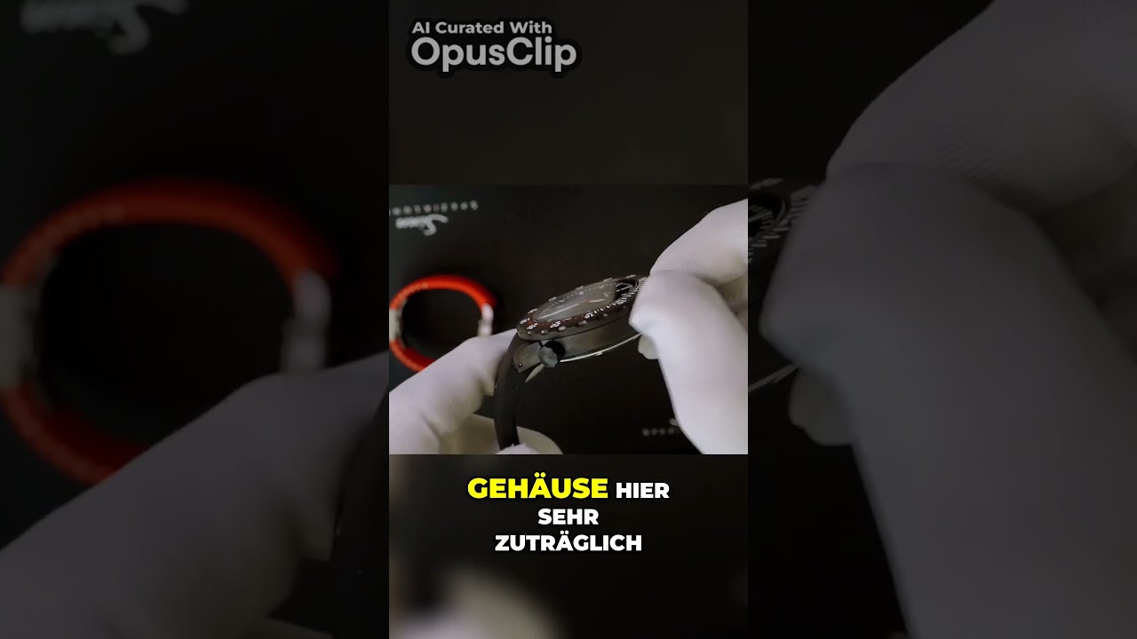 Sinn U50 S Hydro   Die schwarz hartstoffbeschichtete Uhr  Langlebigkeit und flaches Design