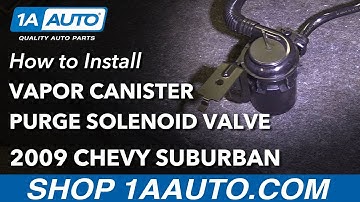How to Replace Vapor Canister Purge Solenoid Valve 07-14 Chevy Suburban 1500