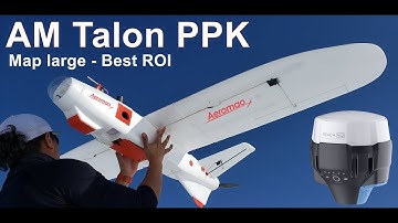 Aeromapper Talon PPK - map large areas with centimeter accuracy with no Ground Control Points