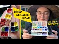 I used DRIED GOUACHE for 30 days in a row and learned this...