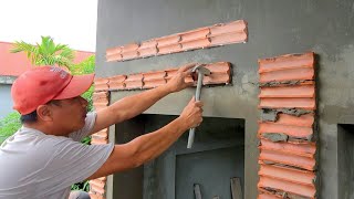 Techniques to Use Brick Reasonable When Rendering Cement and Sand on Walls