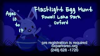 Flashlight Egg Hunt