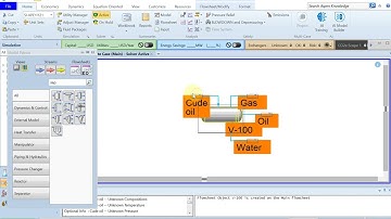 3 Phase separator Aspen Hysys - Tutorial 3