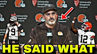 🚨Browns Kevin Stefanski BRUTALLY HONEST About Shedeur Sanders GAME WINNING DRIVE To DEFEAT Bengals‼️