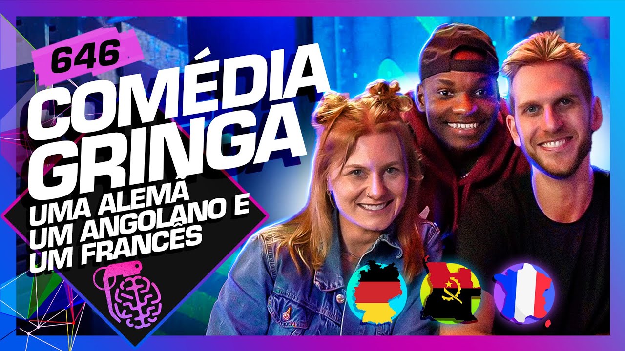 COMÉDIA GRINGA: LEA MARIA, PAUL CABANNES E BAPTISTA MIRANDA – Inteligência Ltda. Podcast #647