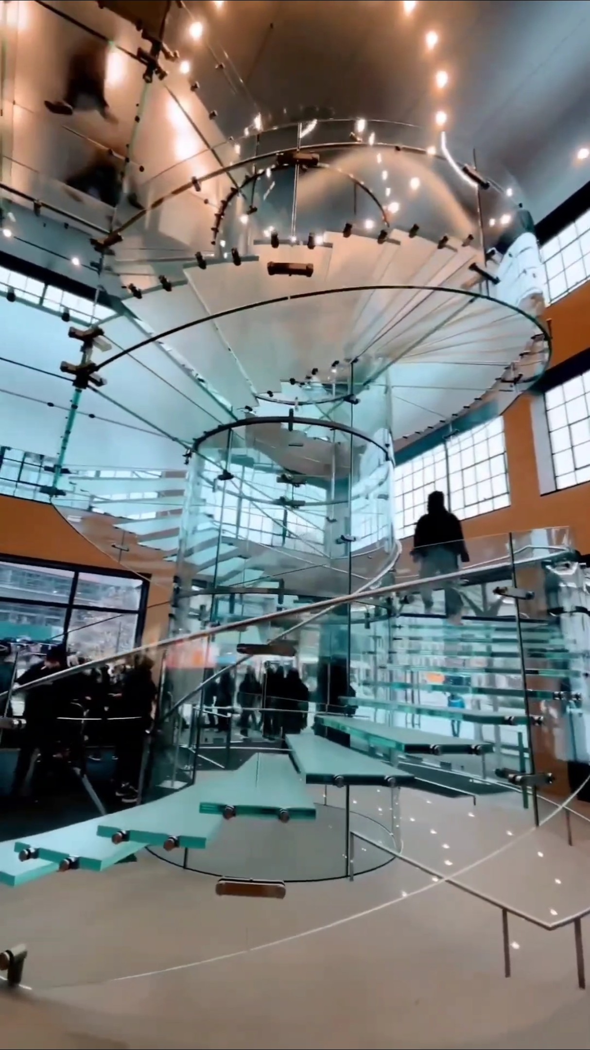 Why Apple Stores Have Glass Staircases #applestore - YouTube